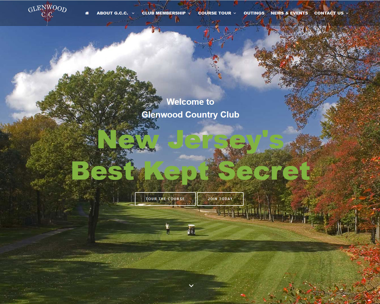Golf Club Web Design