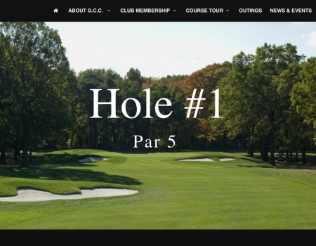Golf Club Web Design New Jersey