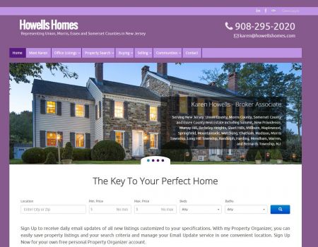 Howells Homes Homepage