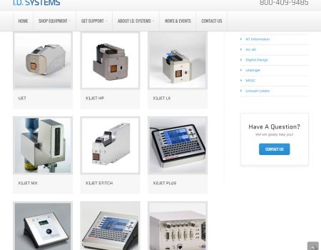 ID Systems Products Listings Page