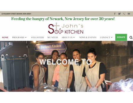 Saint John's Soup Kitchen Newark NJ